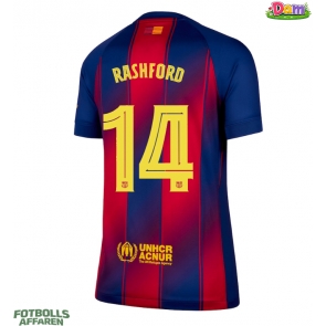 Barcelona Marcus Rashford #14 Hemmatröja Kvinnor 2025-26 Kortärmad